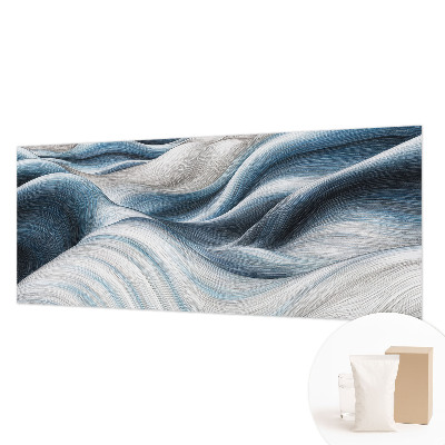 High quality photo wallpaper with a soft waves design