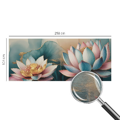 High quality wall mural wallpaper Lotuses of Harmony