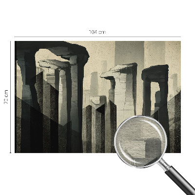 Premium photo wallpaper Raw architecture