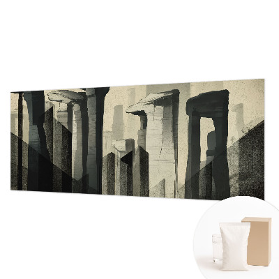 Premium photo wallpaper featuring a raw architecture motif
