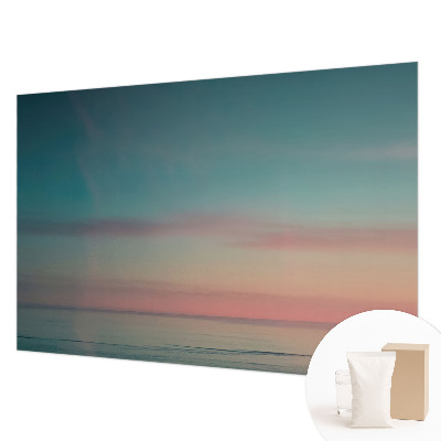 Wallpaper mural featuring a calm sea motif