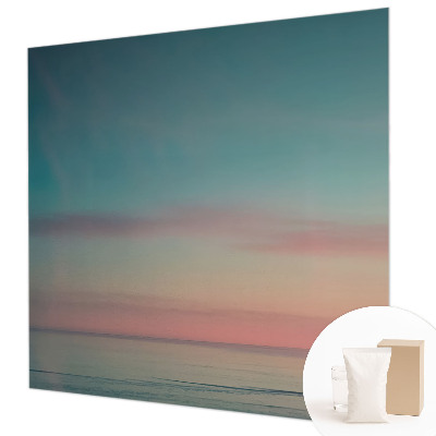 Wallpaper mural featuring a calm sea motif