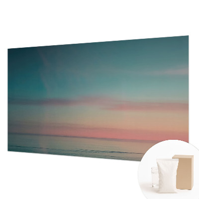 Wallpaper mural featuring a calm sea motif