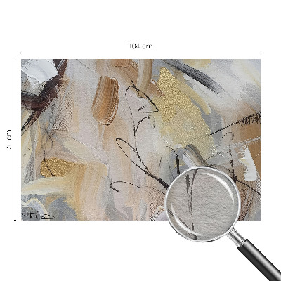 Wall mural for bedroom Abstract composition