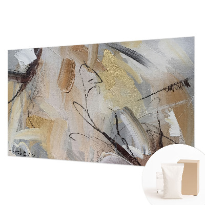Wall mural for bedroom Abstract composition