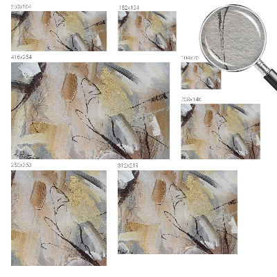 Wall mural for bedroom Abstract composition