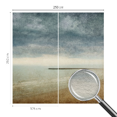 Wallpaper mural for living room Nostalgic landscape