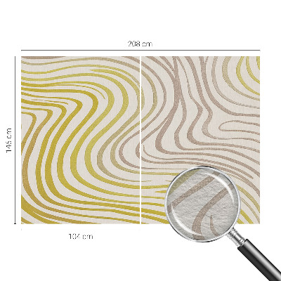Large wallpaper mural with the Liquid Elegance design