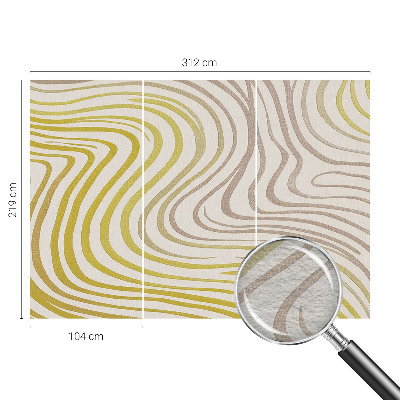 Large wallpaper mural with the Liquid Elegance design