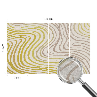 Large wallpaper mural with the Liquid Elegance design