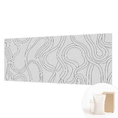 Modern wall mural Organic lines