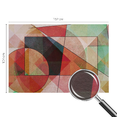 Modern wall mural for bedroom Geometric abstraction