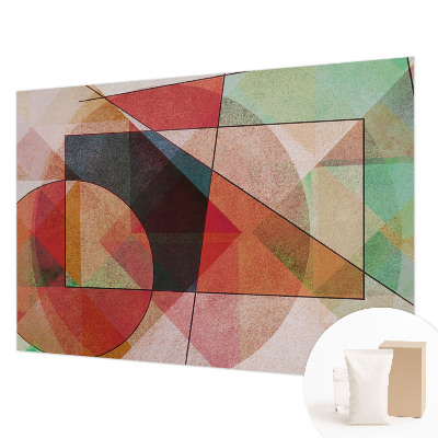 Modern wall mural for bedroom Geometric abstraction