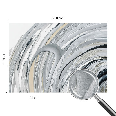 Premium photo wallpaper with an abstract marble design