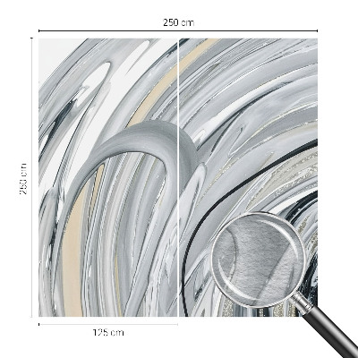 Premium photo wallpaper with an abstract marble design