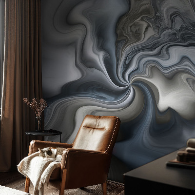 Decorative wall mural for living room Swirling clouds