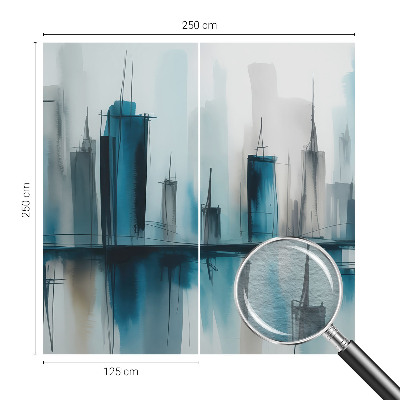 Non-woven wall mural City landscapes
