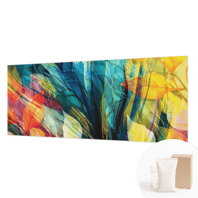 Photo wall mural Abstract leaves