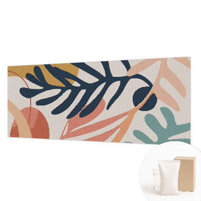 Photo wallpaper with leafy patterns