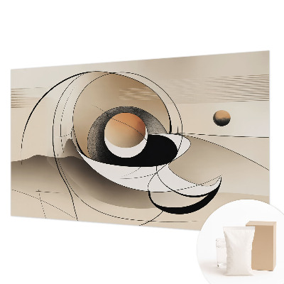 Wall mural for living room Harmonious abstraction