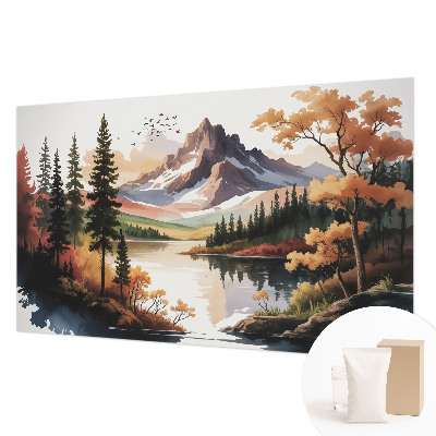 Modern wall mural Mountain autumn