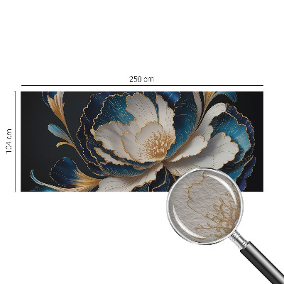 Modern wall mural for living room Floral pattern