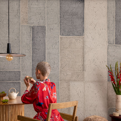 High quality wall mural wallpaper Geometric mosaic