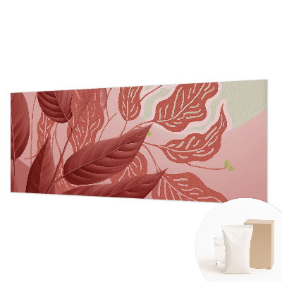 Non-woven wall mural Organic leaves