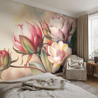 Wall mural A bouquet of flowers