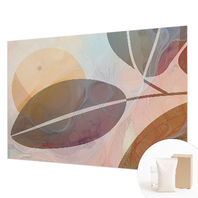 Wallpaper mural Harmonious leaves