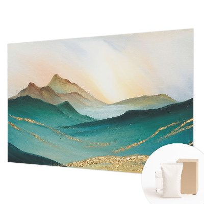 Large wallpaper mural Peaceful landscape