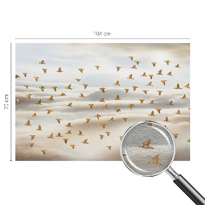 Premium wall mural for bedroom Birds in flight