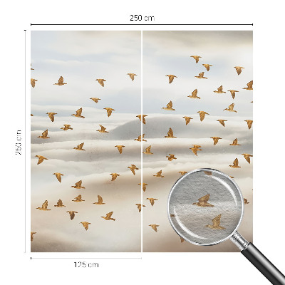 Premium wall mural for bedroom Birds in flight