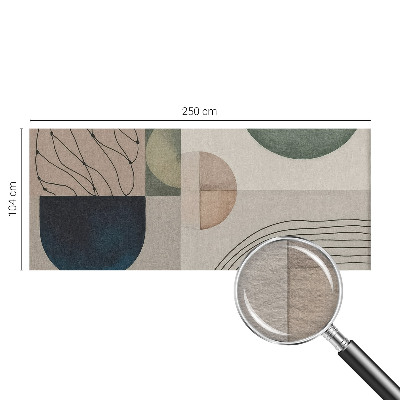 Premium photo wallpaper Geometric forms