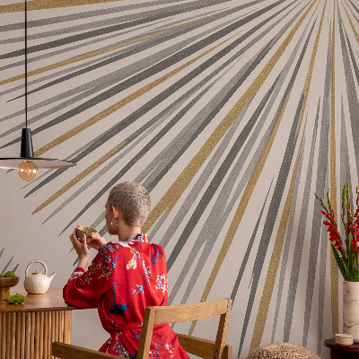 Wall mural Geometric fans