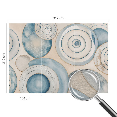 Photo wall mural Spiral vortices