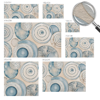 Photo wall mural Spiral vortices