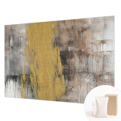 Wall mural for bedroom with an abstract vision design