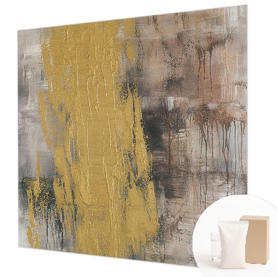 Wall mural for bedroom with an abstract vision design