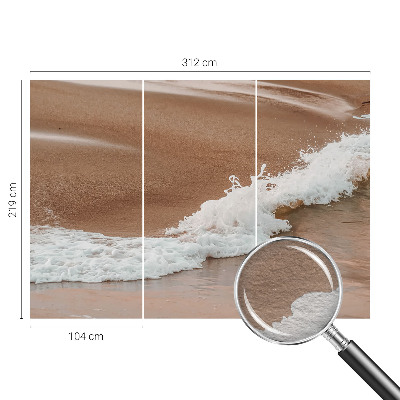 Wall mural for living room with a sea breeze design