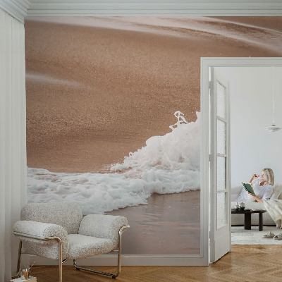 Wall mural for living room with a sea breeze design