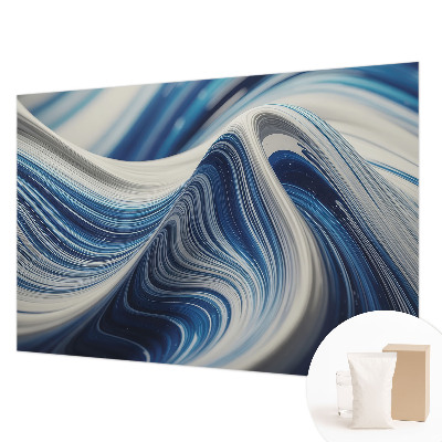 Large wall mural wallpaper with a harmonious abstract design