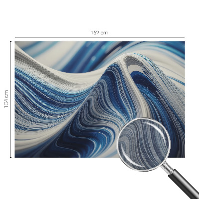 Large wall mural wallpaper with a harmonious abstract design