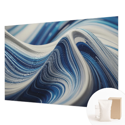 Large wall mural wallpaper with a harmonious abstract design