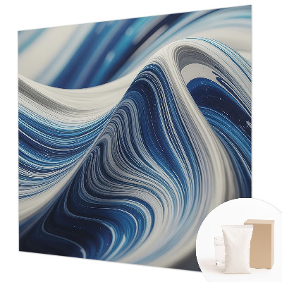 Large wall mural wallpaper with a harmonious abstract design