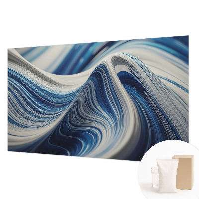 Large wall mural wallpaper with a harmonious abstract design
