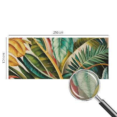 High quality photo wallpaper with an exotic leaves design