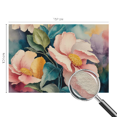Premium wall mural for bedroom Floral elegance