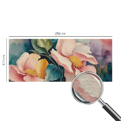 Premium wall mural for bedroom Floral elegance