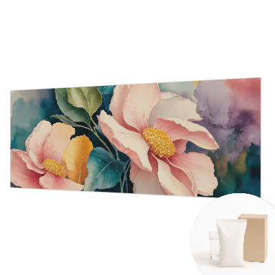 Premium wall mural for bedroom with a floral elegance design
